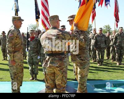 Soldiers and leaders bid farewell to Col. Eric S. Strong and his family ...