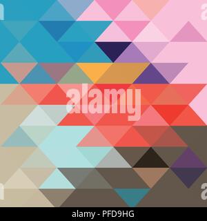 Abstract colorful background with different polygons Stock Vector