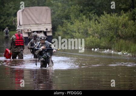 U.S. Army Reserve Spc. Jorge Villicana, a multi-channel