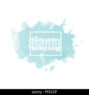 Abstract watercolor background. Stock Vector