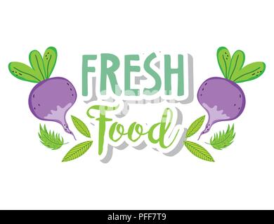 Farm fresh cartoons Stock Vector