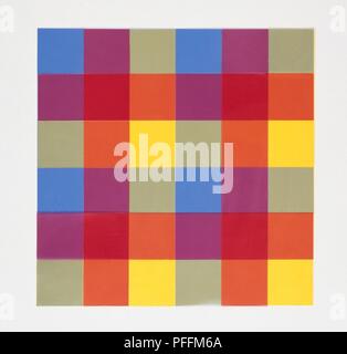 A patchwork of colours Stock Photo