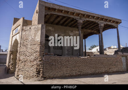 Abandoned mosque in old town of Bukhara, Uzbekistan Stock Photo