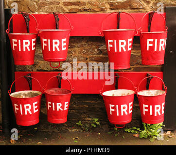 fire fighting equipment Stock Photo