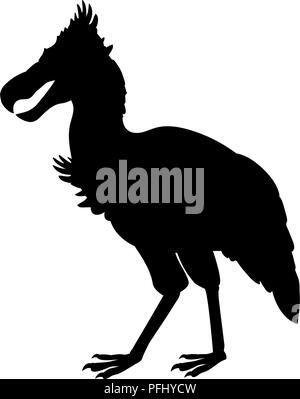 Terror Bird Phorusrhacos Stock Photo Alamy