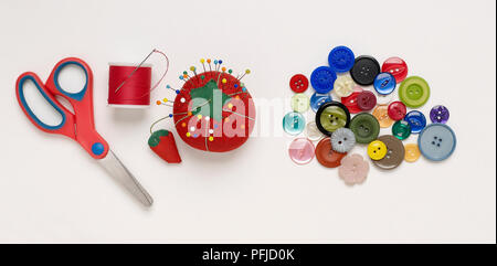 Sewing Needle Pin Cushion Stock Photo - Alamy