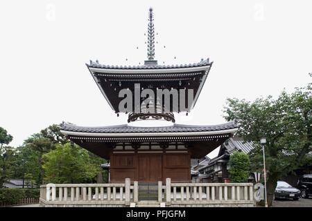 Japan, Tokyo, Bunkyo-ku, Gokoku-ji Temple Stock Photo