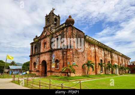 Old Church (St. Michael Archangel) - Caramoan, Camarines Sur, Philippines Stock Photo