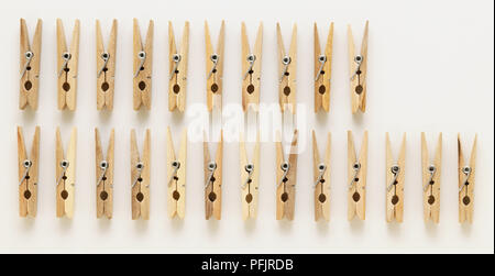 Wooden pegs hi-res stock photography and images - Alamy