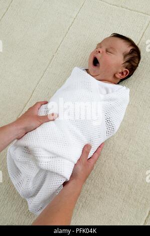 Cellular hot sale blanket swaddle