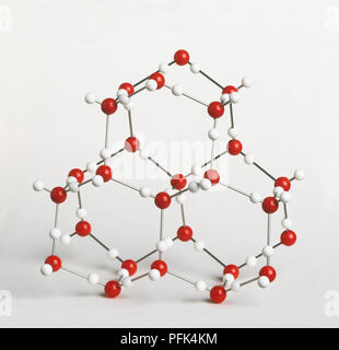 Molecules, model Stock Photo