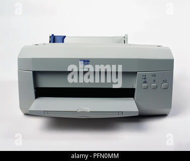 An inkjet printer, front view Stock Photo