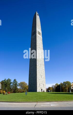 USA, Vermont, Old Bennington, Bennington Battle Monument Stock Photo