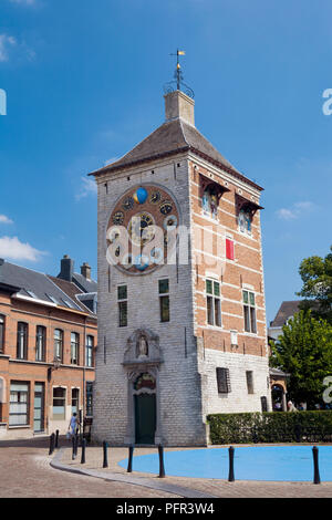 Belgium, Flanders, Lier, clock tower Stock Photo