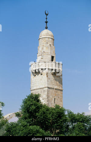 Hurva Square Mosque Sidna Omar on Hurva Square in Jerusalem. Israel Stock Photo - Alamy