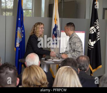 U.S. Air Force Col. Drew Dougherty, 104th Operations Group commander ...