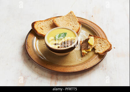 Chicken Liver Pate Stock Photo