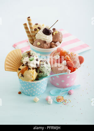 Ice-cream Parlour Stock Photo