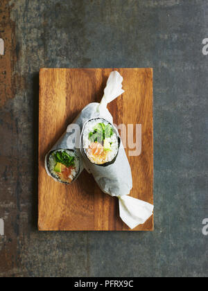 Sushi burrito Stock Photo