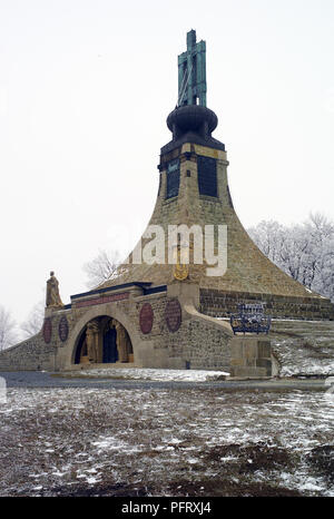 Memorial for the battle of Austerlitz, Czech Republic Stock Photo