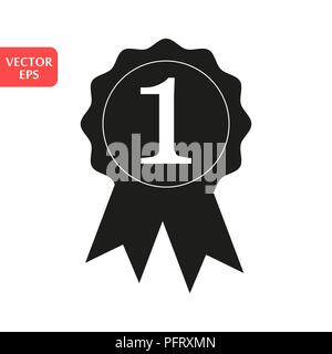 Award Icon in trendy flat style isolated on white background. Badge symbol for your web site design, logo, app, UI. Vector illustration, EPS10. Stock Vector