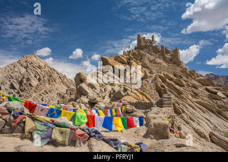 Shey Palace monastery in Ladakh, India. Stock Photo