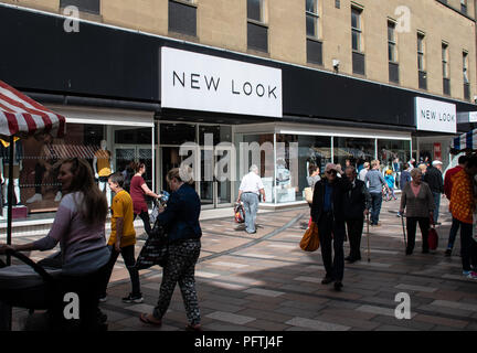 Stirling, United Kingdom - August 11 2018:   The front of New Look shop in Port St Stock Photo