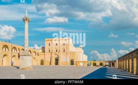 Saint Mary of Leuca Sanctuary, province of Lecce, Apulia (Puglia), Italy. Stock Photo