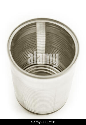 the void tin can Stock Photo