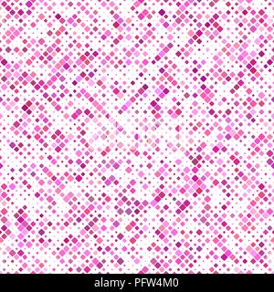 Repeating diagonal square pattern background - vector design Stock Vector