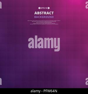 Abstract of ultraviolet colorful background with square pattern preface. Illustration vector eps10 Stock Vector