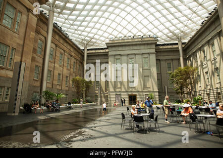 The atrium at the National Portrait Gallery in Washington, DC. Stock Photo