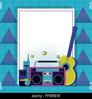 Retro pop art cartoon Stock Vector