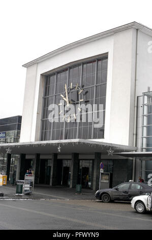 Graz central railway station in Graz, Austria. Stock Photo