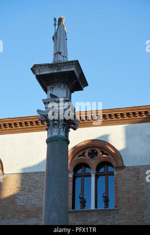 Piazza del Popole, Ravenna, Italy Stock Photo