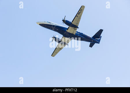 Airbourne Flybe Eastern airways plane, BAE Jetstream 41. G-MAJU Stock Photo