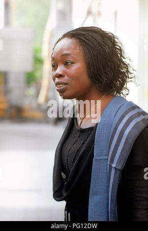 Fatou Diome (writer - Senegal) - 25/04/2010 Stock Photo - Alamy