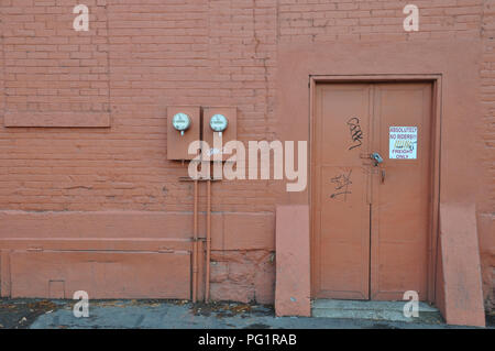 Boise Alley between Idaho and Main Streets Stock Photo