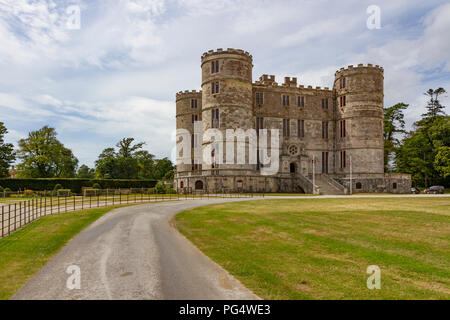 Lulworth Castle in Dorset, England Stock Photo