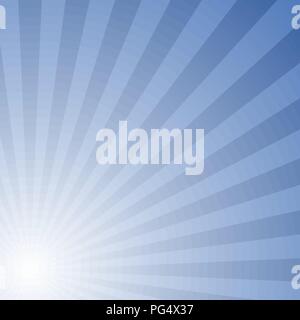 Abstract asymmetrical gradient sunburst background design Stock Vector
