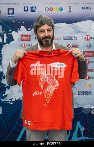 48th Giffoni Film Festival - Roberto Fico - Photocall  Featuring: Roberto Fico Where: Giffoni Valle Piana, Campania, Italy When: 23 Jul 2018 Credit: IPA/WENN.com  **Only available for publication in UK, USA, Germany, Austria, Switzerland** Stock Photo