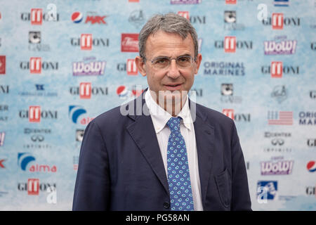 48th Giffoni Film Festival - Sergio Costa - Photocall  Featuring: Sergio Costa Where: Giffoni Valle Piana, Campania, Italy When: 23 Jul 2018 Credit: IPA/WENN.com  **Only available for publication in UK, USA, Germany, Austria, Switzerland** Stock Photo