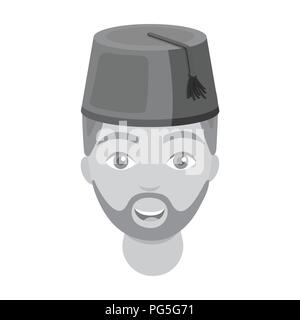 Turkish man in national suit. vector illustration - eps 8 Stock Vector ...