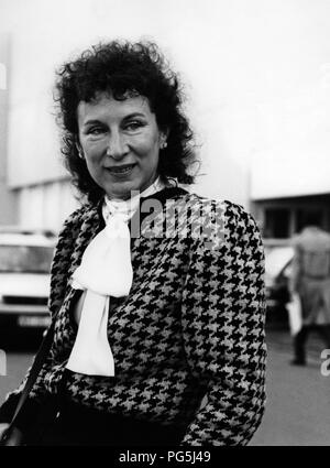 Margaret Atwood (born 1939), Canadian writer and literary scholar, at the book fair in Frankfurt. Stock Photo