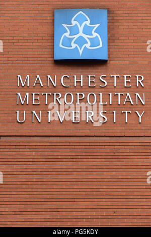 Manchester Metropolitan University Stock Photo