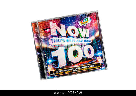 Now That's What I Call Music 100 was released in July 2018. Stock Photo