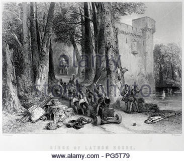 Lathom Hall Siege of Lathom House Stock Photo - Alamy