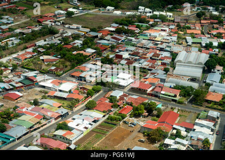 Aerial - San Jose, Costa Rica Stock Photo