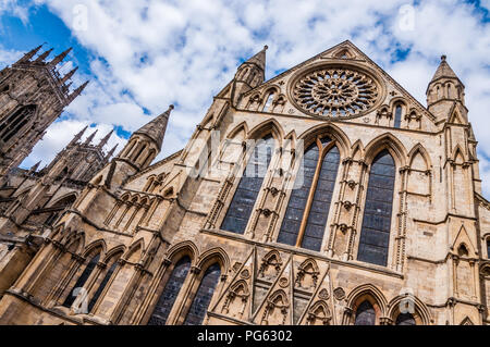 York Minster, York, England, UK Stock Photo