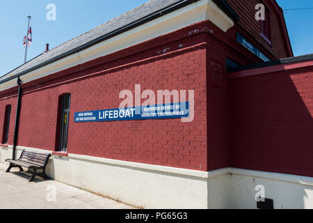 Poole Old Lifeboat Station, museum and shop, Poole Quay, Dorset, UK Stock Photo